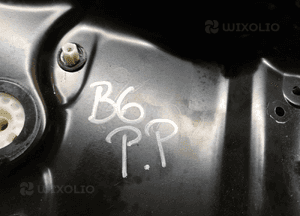 Mechanizm podnośnik szyby prawy przód VW Passat B6 3C1837756F 6