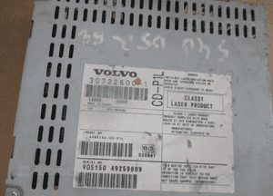 Radio radioodtwarzacz cd volvo C30 C70 S40 V50 30732600-1 5