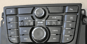 Opel Astra J 4 IV panel sterowania radia 13346050 1