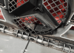 Mercedes c-klasa W204 lift grill atrapa kratka amg czarna oryginał 11