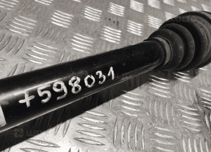 Bmw F25 F26 półoś lewa tylna tył 7598031 7