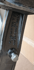 Hak holowniczy elektryczny Mercedes GL X166 W166 A1663100104 8