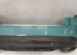 Fiat 600 23- zderzak tył tylny 4XPDC kolor ceramic azure oryginał 6