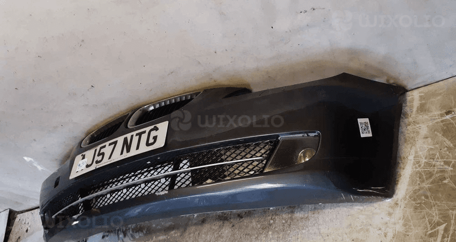 Zderzak przód przedni bmw E60 E61 seria 5 lift fl titangrau szary grafitowy spryskiwacze lamp xenon pdc czujniki halogeny 3