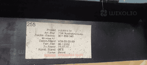 Osłona obudowa kolumny kierowniczej VW Phaeton 3D0858559C 3D0858565A 8