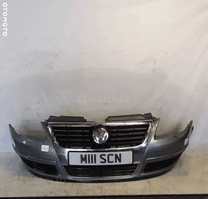 Zderzak przód przedni do volkswagen vw passat B6 LA7T szary 1