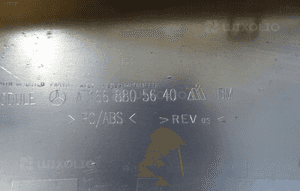Mercedes ml W166 6.3 amg spoiler dokładka zderzaka przód 11-15 A1668805640 12