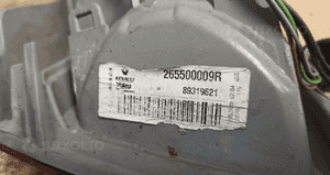 Lampa prawy tył  w klapę renault megane iii nr 265500009R 4