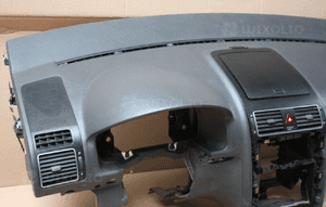 Konsola pas poduszka airbag demontaż oryginał vw touran lift 2010-2015 2