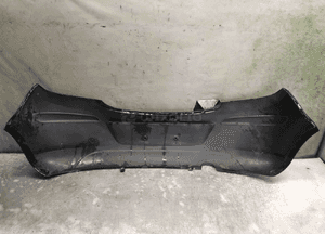 Zderzak tył tylny opel corsa d Z20R czarny 4