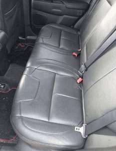 Mitsubishi asx fotele komplet kanapa grzane skóra uk 6