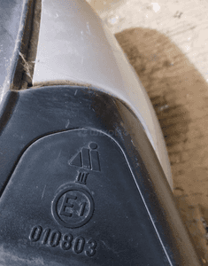 Lusterko prawe 5 pin bmw E81 E87 silberblau 4