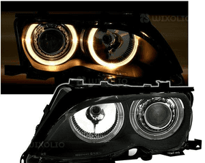 Lampy reflektory do bmw E46  od 2001 do .2005 rok  ringi  sedan / touring 3