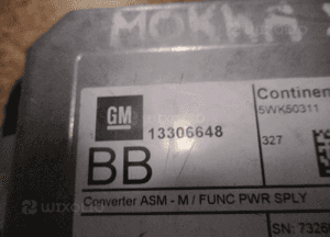 Moduł nawigacji mokka x cruze aveo 13306648 2