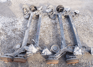 Fiat panda belka tylna oś tylna oryginał bez rdzy 2003-2012 3