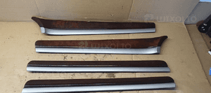 Listwa dekor drzwi komplet drewno Audi A8 D3 2