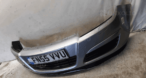 Zderzak przód przedni opel astra h 3 iii Z163 szary 3