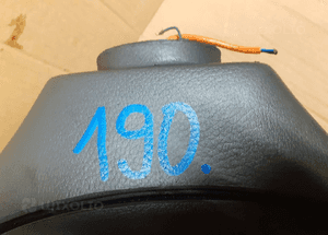 Kierownica volvo V70 S70 jasna szara  skóra skórzana poduszka airbag  (lok. 190) 7