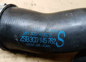 Przewód wąż rura intercoolera VW Passat B6 3C0 3C0145832D 3C0145762S 5