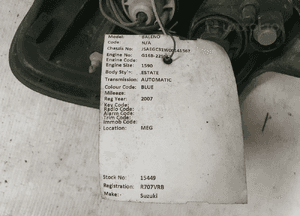 Lampa tylna lewa tył lewo suzuki baleno 6