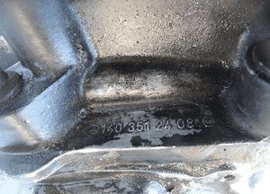 MOST TYLNY MERCEDES S W140 3.27 7