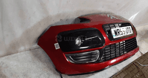 Zderzak przód przedni citroen C3 picasso kjcc bordo bordowy halogeny 4
