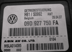 Sterownik skrzyni biegów touareg 7L 09D927750FA 2