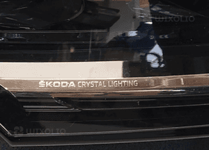 Skoda octavia iv 4 lampa reflektor prawa przód przednia full led / crystal lighting oryginał 8