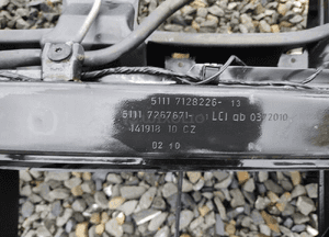 Pas przód przedni belka wzmocnienie czołowe bmw 3 E92 E93 lift 2009-2012 14