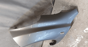 Nissan micra K12 błotnik przód przedni lewy KY0 KY0G srebrny 2
