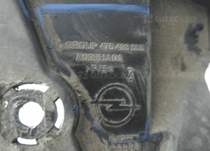 Opel corsa f osłona dolna zderzak przód A009HJ01 3