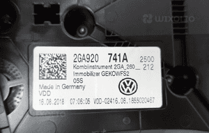 Zegary licznik vw t-roc 2GA 39936KM 2GA920741A 7
