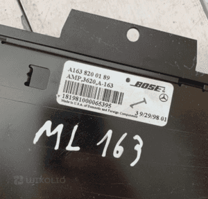 MERCEDES S 220 CL 215 ML 163 WZMACNIACZ BOSE 3