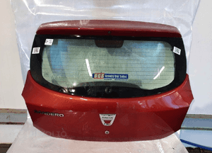 ! KLAPA BAGAZNIKA TYŁ TYLNA DACIA SANDERO 2 II LIFT FL BORDOWA RUDA 1
