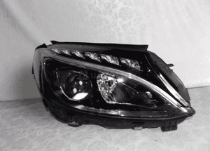 Lampa przód przednia prawa mercedes gle W166 led A1669067602 2015-2018 1