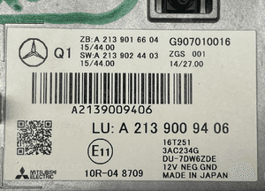 Mercedes W213 wyświetlacz ekran monitor nawigacji A2139009406 8