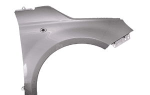 fiat 500 07-15 błotnik prawy ocynk 602a