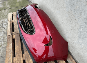 Zderzak przód przedni renault zoe 2012- 620102855R  kratka chrom 3