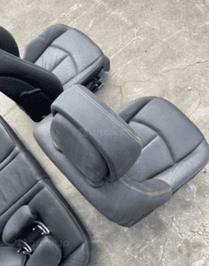 mercedes e 211 lift fotel kanapa skóra avantgarde lift  biała nić 8