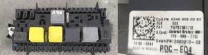 MERCEDES W176 W246 skrzynka bezpieczników moduł SAM 2469060093
