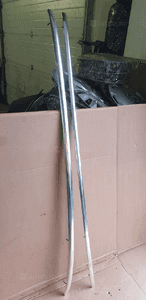 Relingi dachowe chrom Audi A6 C6 Kombi 4F9860022J 4F9860021J 2