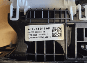 Audi A6 C6 lewarek wybierak linka biegów 4F1713041 AH 10