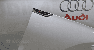 Błotnik audi A5 S5 s-line B9 8W 8W6 8W8 LY9C biały 2017-2023 oe orygiał 2