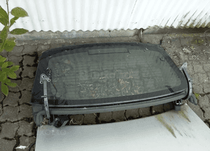 szyba tył klapy skoda superb 2