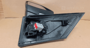 Lusterko lewe 6 pin ford focus ii 2 lift 03 srebrny 3