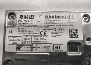 Moduł sterownik komfortu nissan navara iv D23 NP300 282755SN0E 2015-2022 4