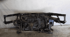 Pas przedni opel corsa d diesel belka okular chłodnica wody wentylator obudowa zamek komplet 1