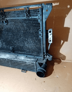 Chłodnica klimatyzacji klimy intercoolera pas przedni BMW 5 E39 3.0D 2247359 7