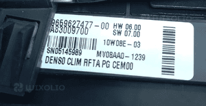 Citroen C4 Picasso I panel sterowania nawiewu prawy 9659627477 5