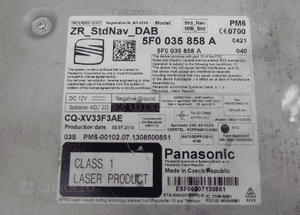 Seat easyconnect navigacja 5F0035858A 5F0919603A radom 3